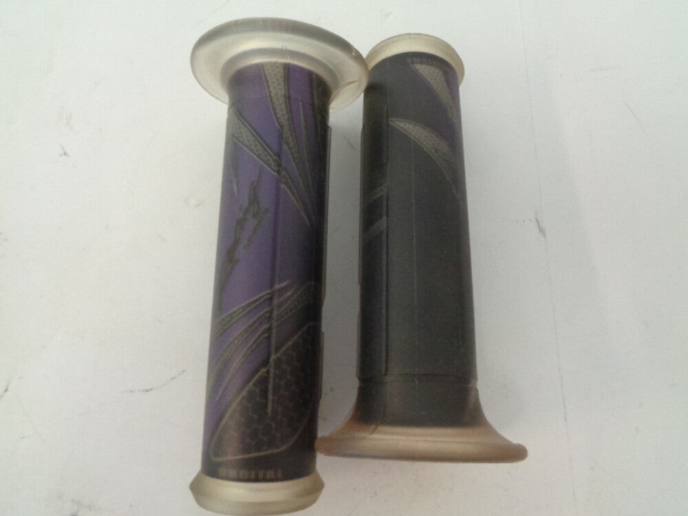 Kawasaki Honda Suzuki  Orbital Grips - Black / Purple  Racing Series 685568