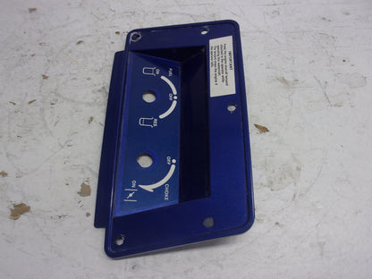 Kawasaki Jet Ski 1989-1990 TS OEM Blue Choke Cover Part# 14024-3757-8Z