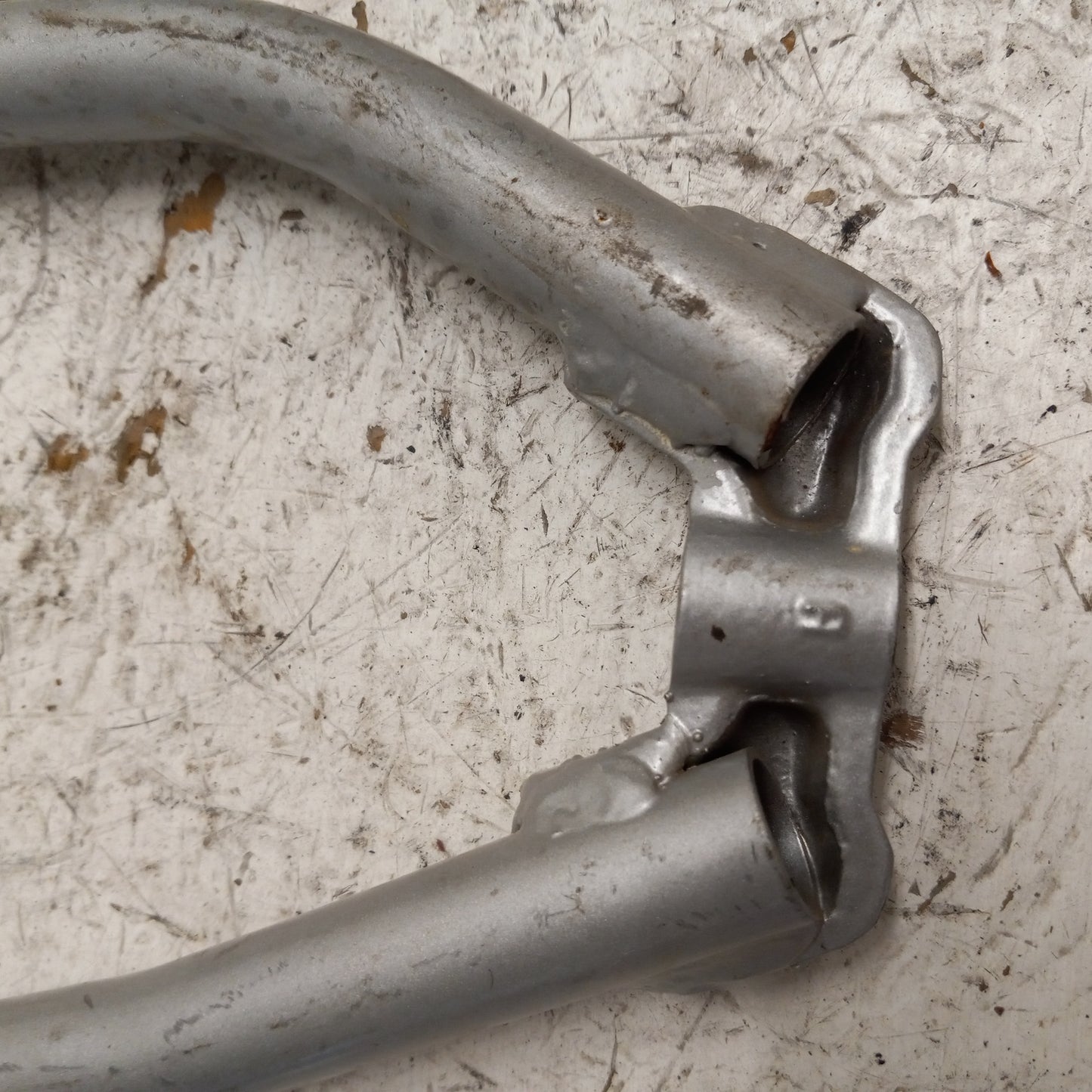 Polaris Snowmobile 2005 RMK OEM Silver RH Upper Control Arm # 2202937