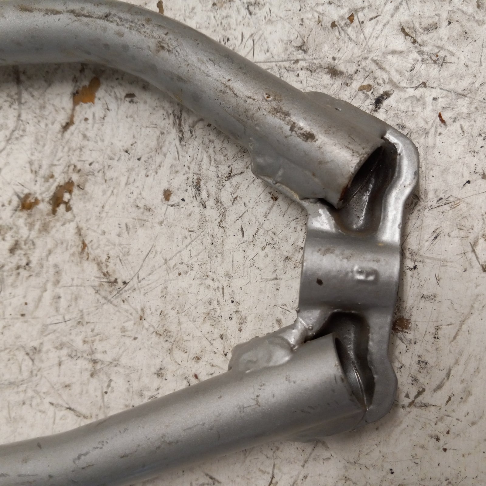 Polaris Snowmobile 2005 RMK OEM Silver RH Upper Control Arm # 2202937