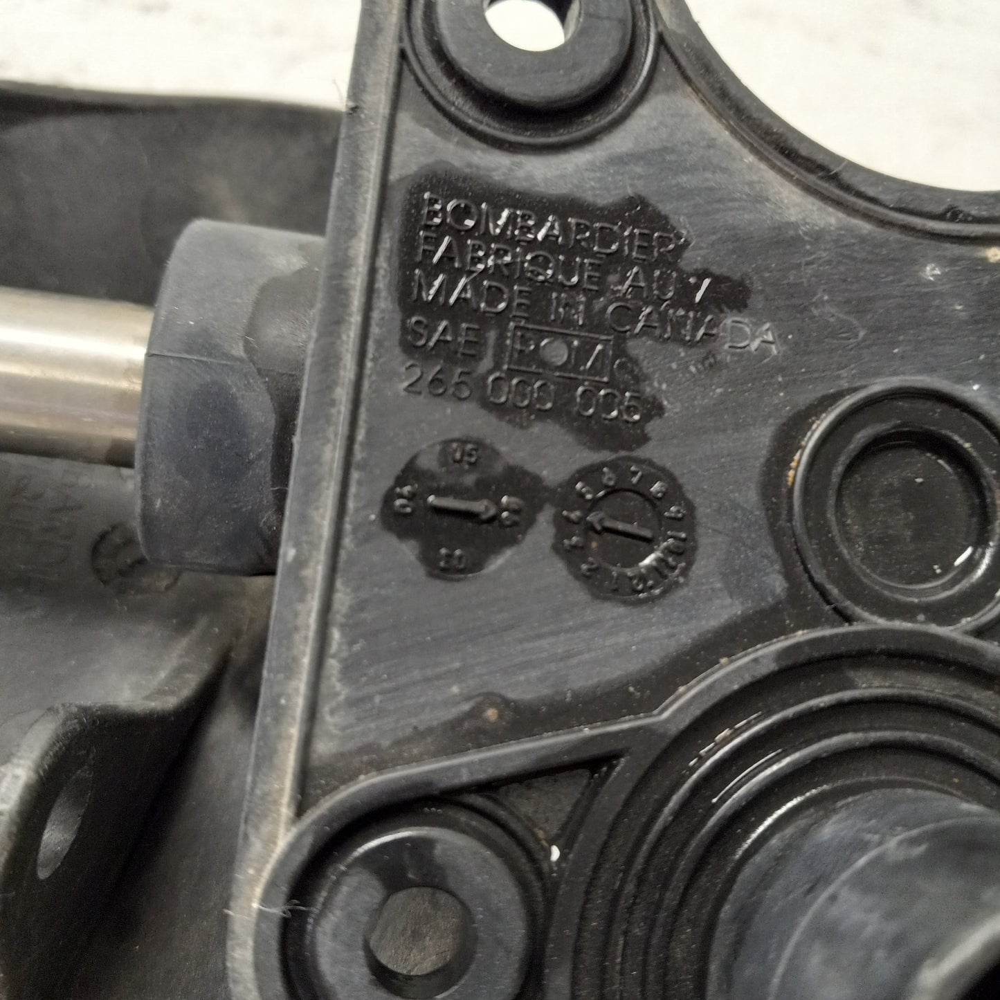Sea Doo Bombardier 2004-2006 GTI RXP OPAS LH Vane With Support Part# 265000005