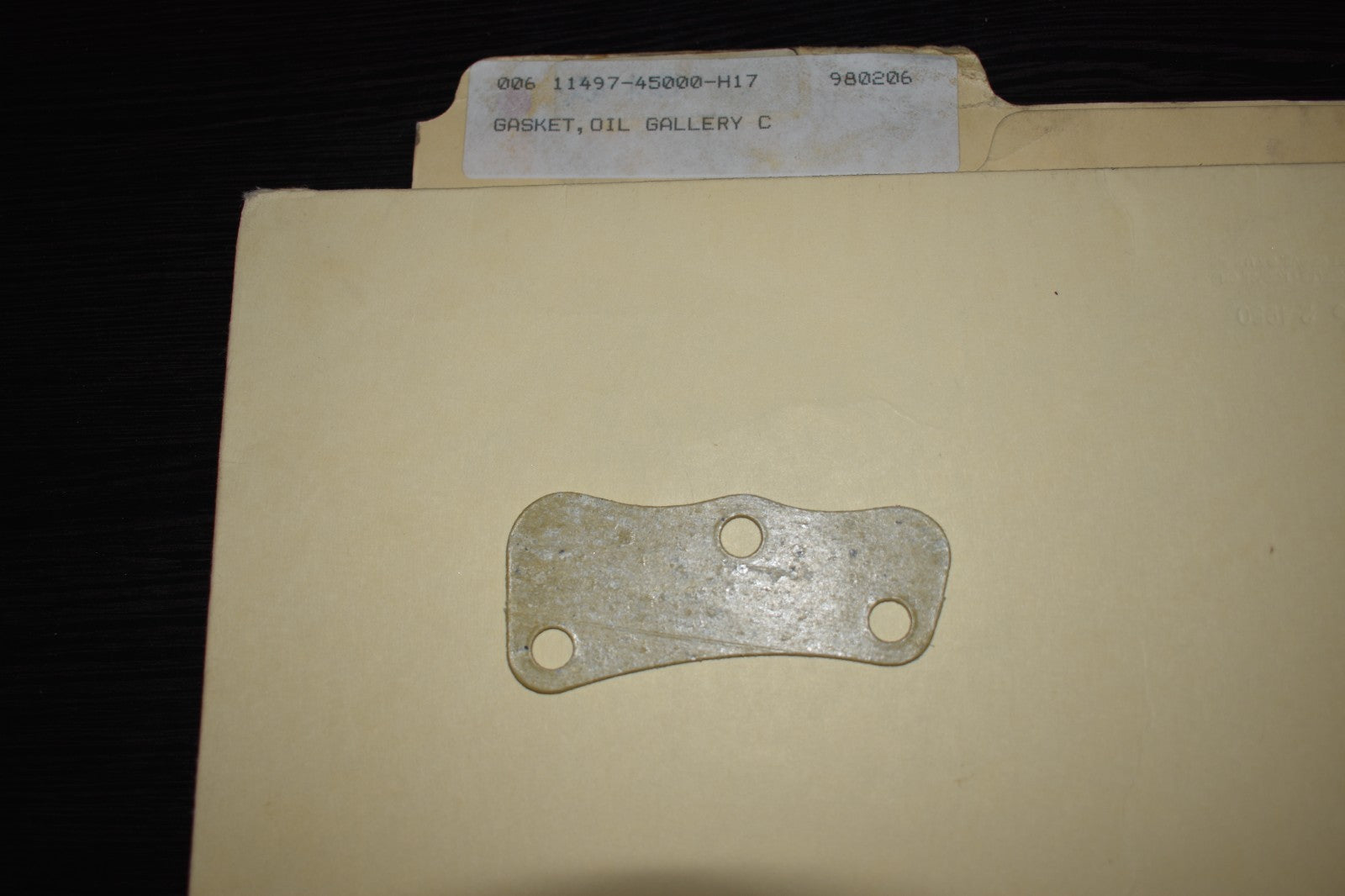 1977-86 Suzuki GS1000/ GS1100/ GS1150/ GS750/ GS850 Oil Gasket 11497-45000