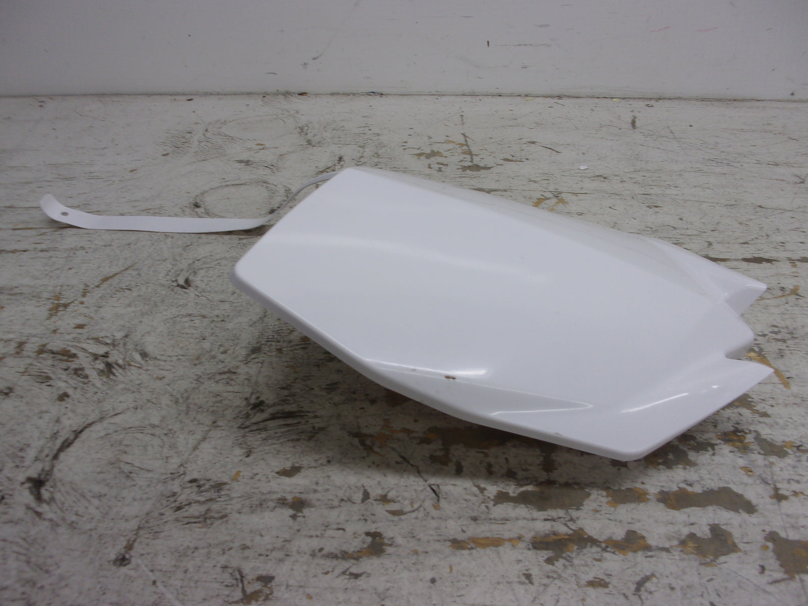 Yamaha Dirt Bike 2010-2022 YZ250/450 OEM White Number Plate # 17D-23485-50-00