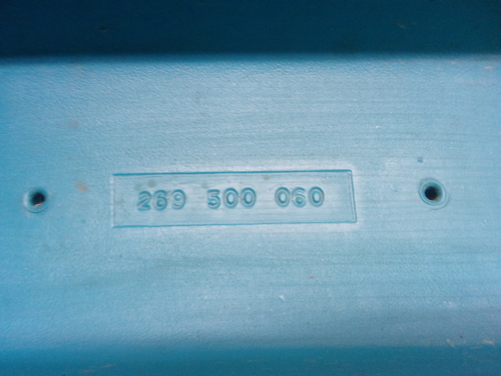 Sea Doo Bombardier 1993 SP SPX SPI OEM Teal Storage Cover Part# 269500060