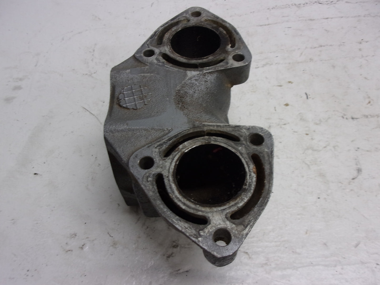 Kawasaki Jet Ski 1996-1998 STS STX 759 OEM Silver Exhaust Manifold # 59081-3718
