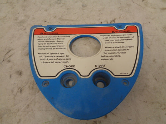 Polaris PWC Watercraft 1997 SL 700 Blue Access Pod Panel Part# 5432538-217