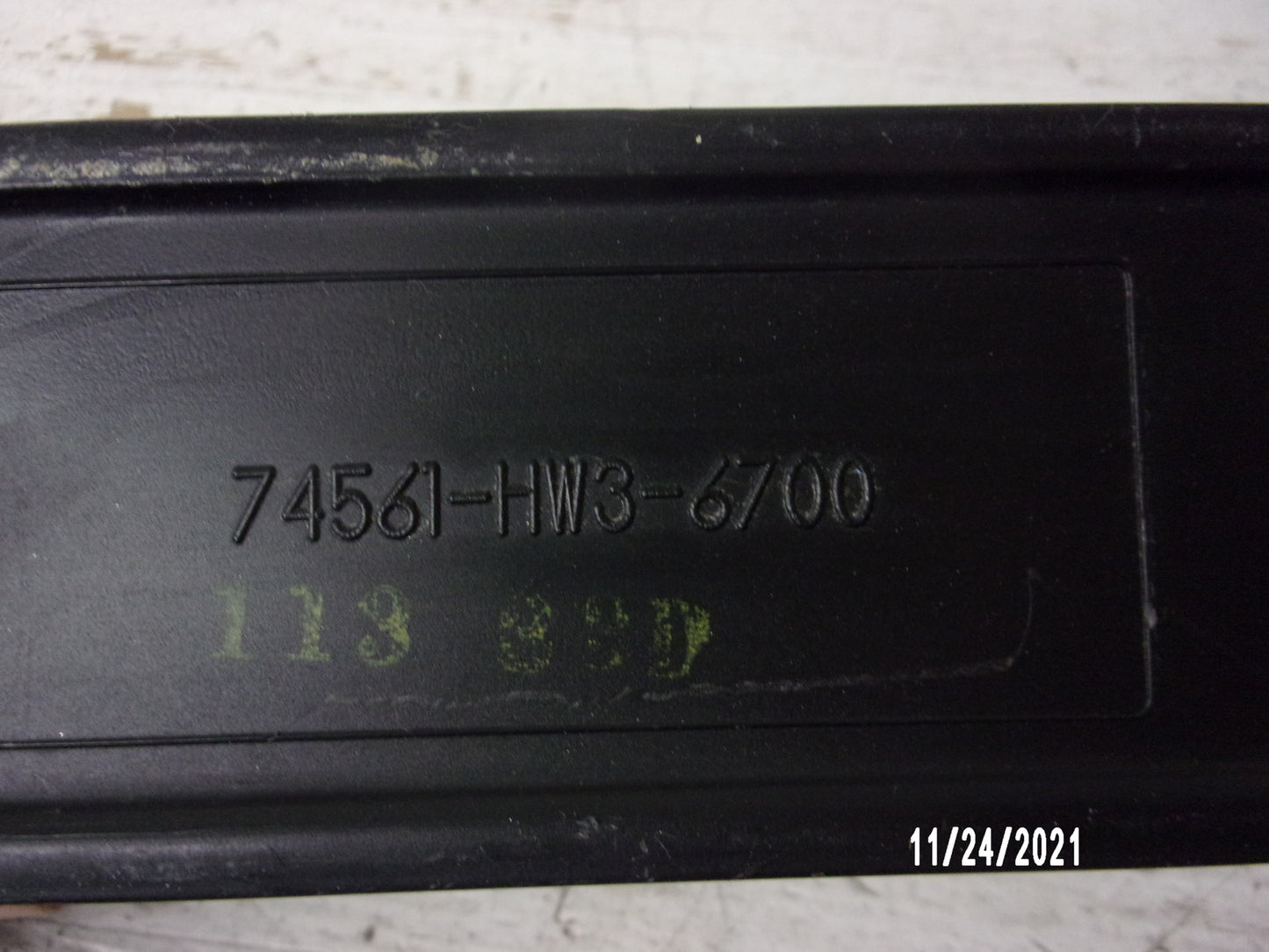 Honda PWC Aquatraxx 2003-2007 R-12 R-12X OEM Left Sponson # 74561-HW3-680