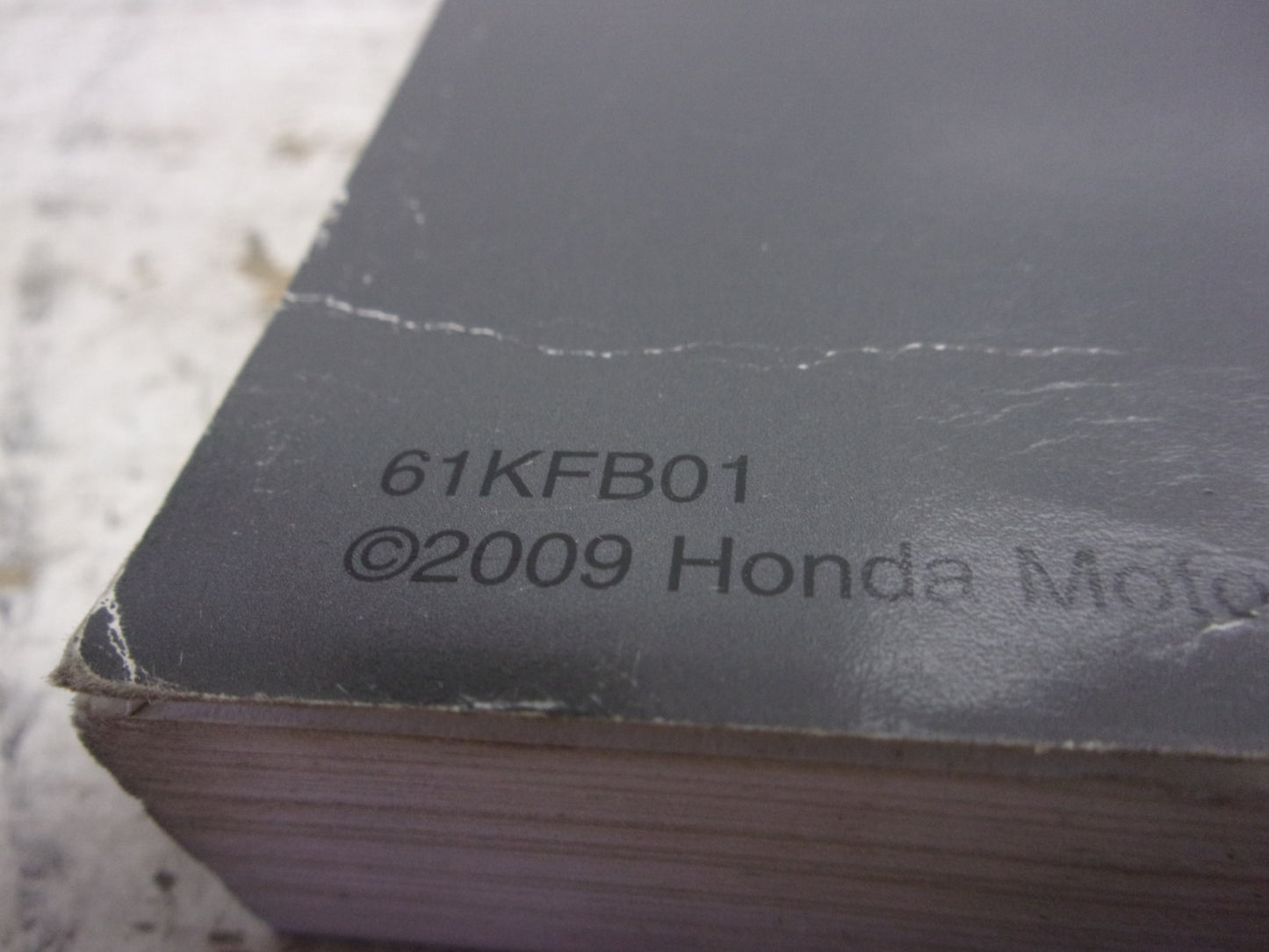 Honda Dirt Bike MX 2008-2009 CRF250L/M OEM Service Manual Part# 61KFB01
