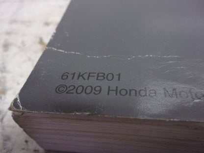 Honda Dirt Bike MX 2008-2009 CRF250L/M OEM Service Manual Part# 61KFB01