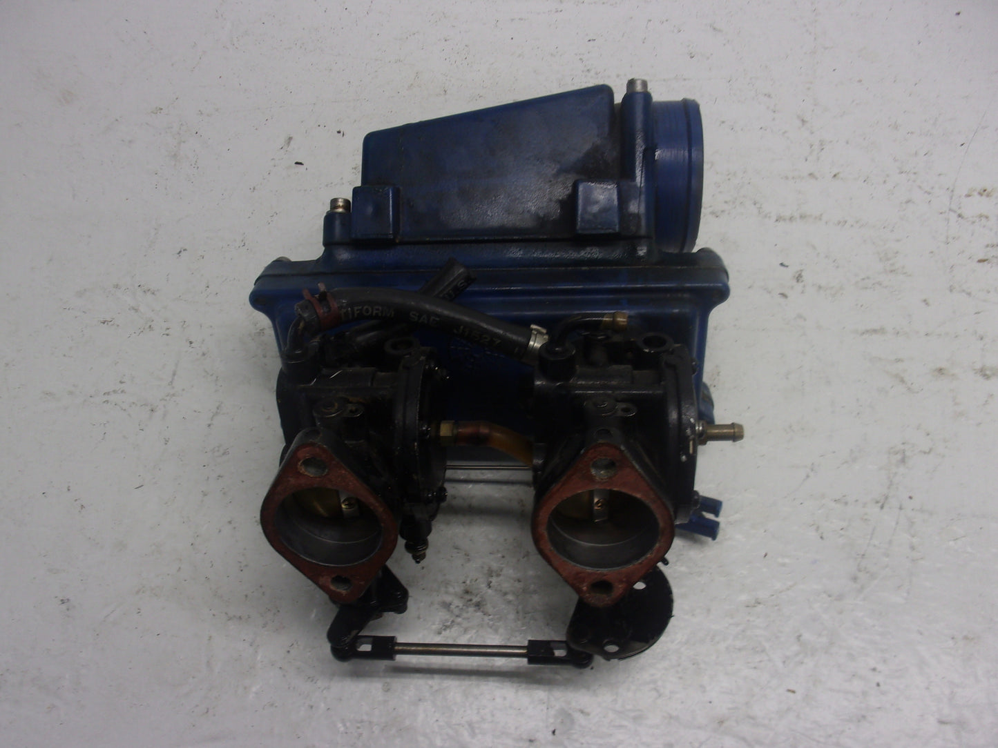 Sea Doo Bombardier 1990 GT OEM Carburetor Set + Flame Arrestor Part# 270500073