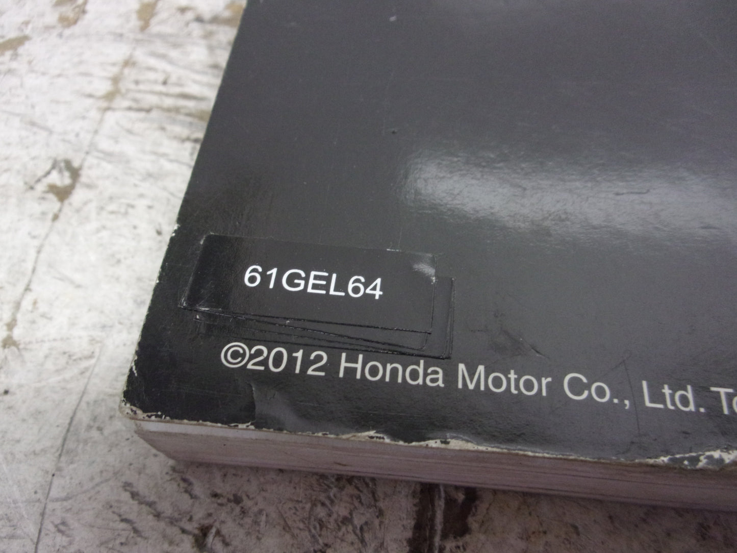 Honda Dirt Bike MX 2004-2019 CRF50R OEM Service Manual Part# 61GEL64