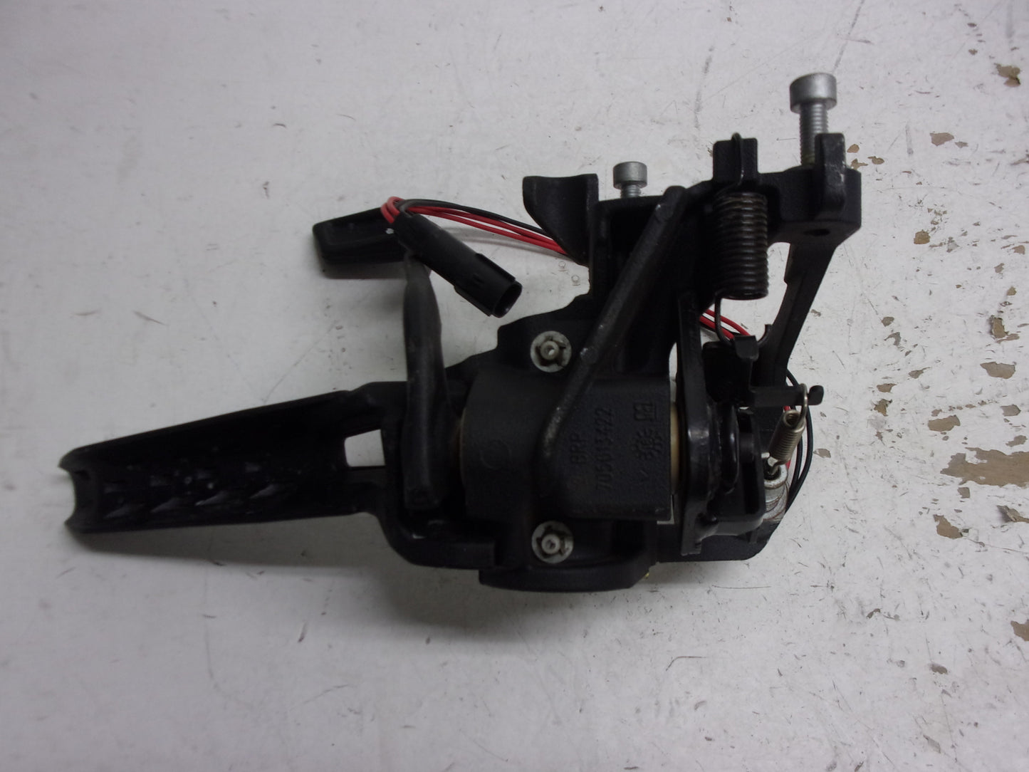 Can-Am  2019-2022 Ryker OEM Right Master Cylinder Footpeg + Support # 705601580