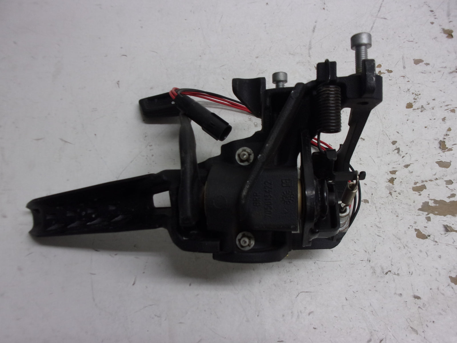 Can-Am  2019-2022 Ryker OEM Right Master Cylinder Footpeg + Support # 705601580