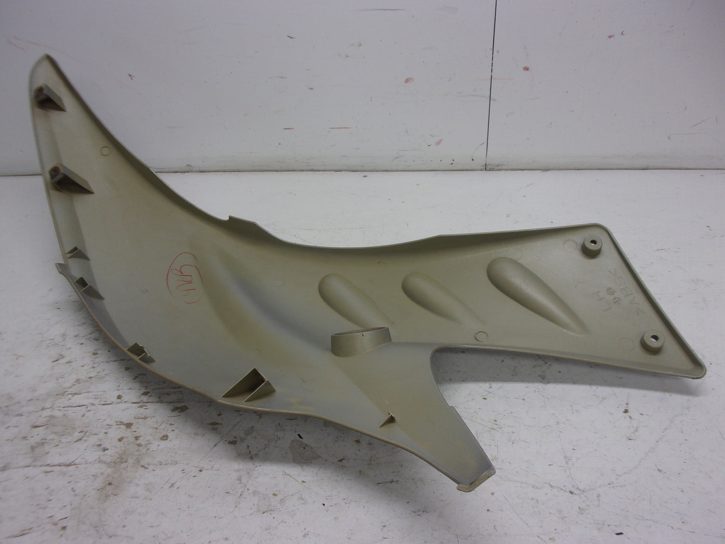 Yamaha WaveRunner 2000 GP 1200 OEM Silver Left Side Panel Part# F0X-U377B-00-P0