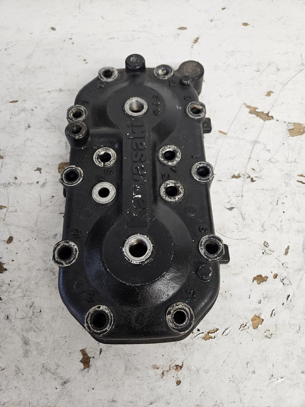 Kawasaki Jet Ski 1991-1995 650 Jet Mate X2 TS SC Black Cylinder Head 11001-3716