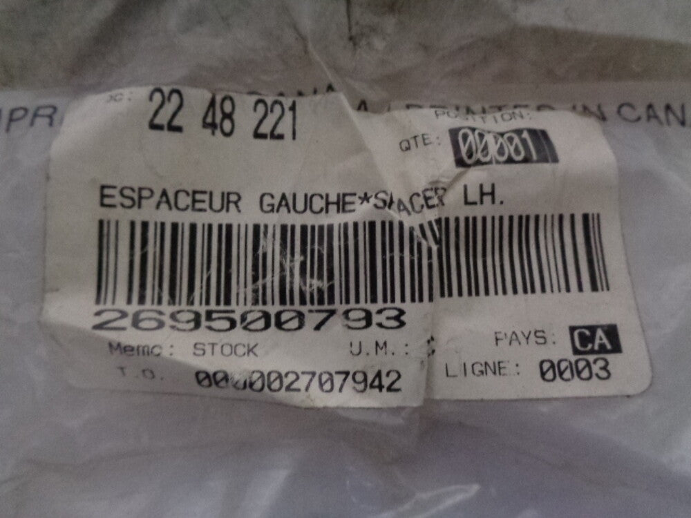 Sea Doo Bombardier 2000-2005 GTI RX GTS Mirror Spacer # 269500793