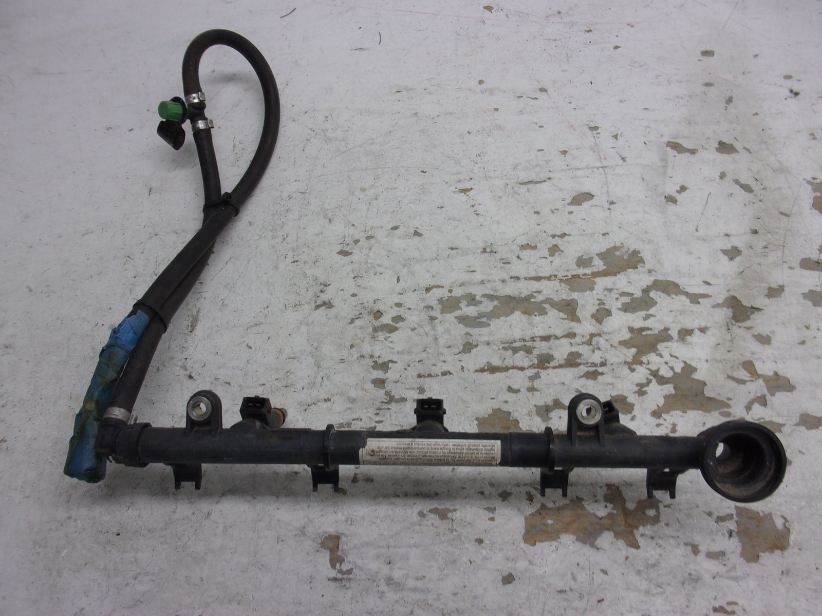 Sea Doo Bombardier 2003-2009 RXP RXT GTX SC Fuel Rail + Injectors # 420874520