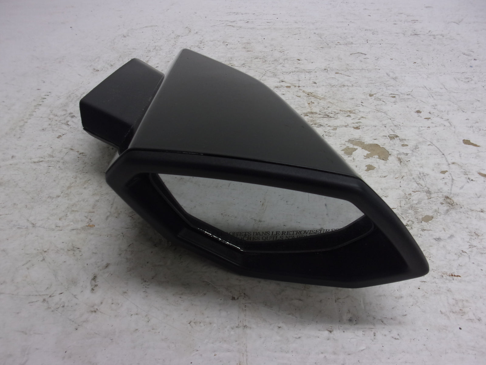 Yamaha 2019-2021 FX Cruiser HO OEM Black & White Right Mirror # F3X-U590E