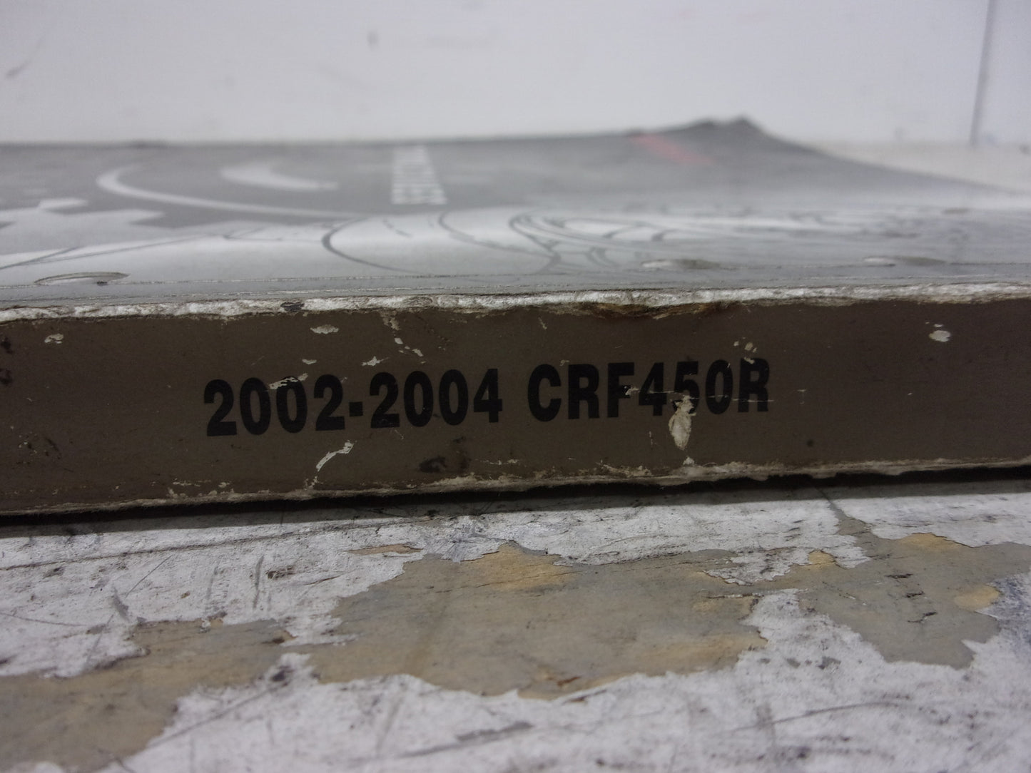 Honda Dirt Bike MX 2002-2004 CRF450R OEM Service Manual Part# 61MEN00