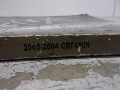 Honda Dirt Bike MX 2002-2004 CRF450R OEM Service Manual Part# 61MEN00