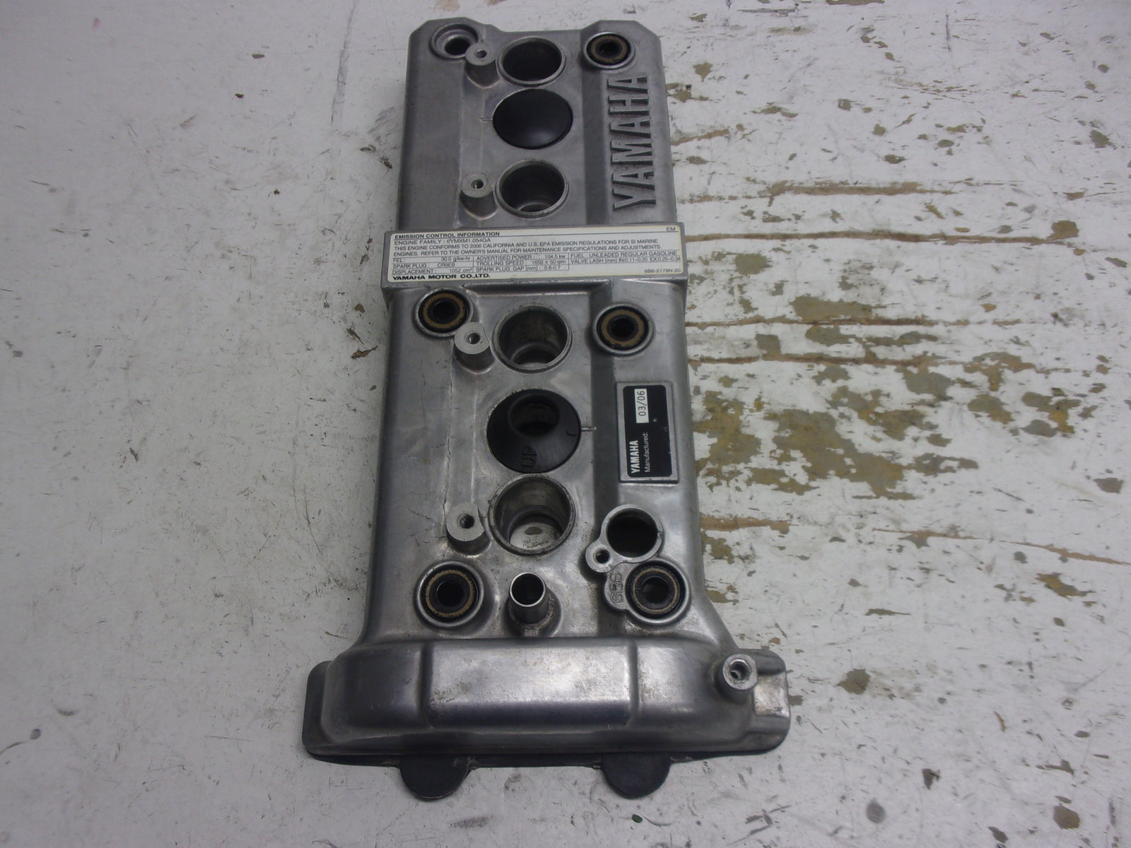 Yamaha WaveRunner 2002-2004 FX FX140 OEM Cylinder Head Cover 60E-11191-00-94