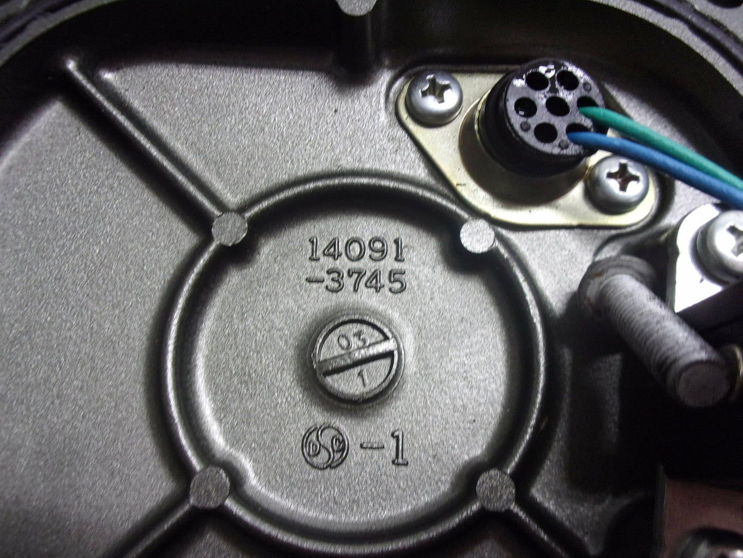 Kawasaki Jet Ski 2003 STX-12F OEM Pulse Cover & Pulsing Coil Part# 14091-3745