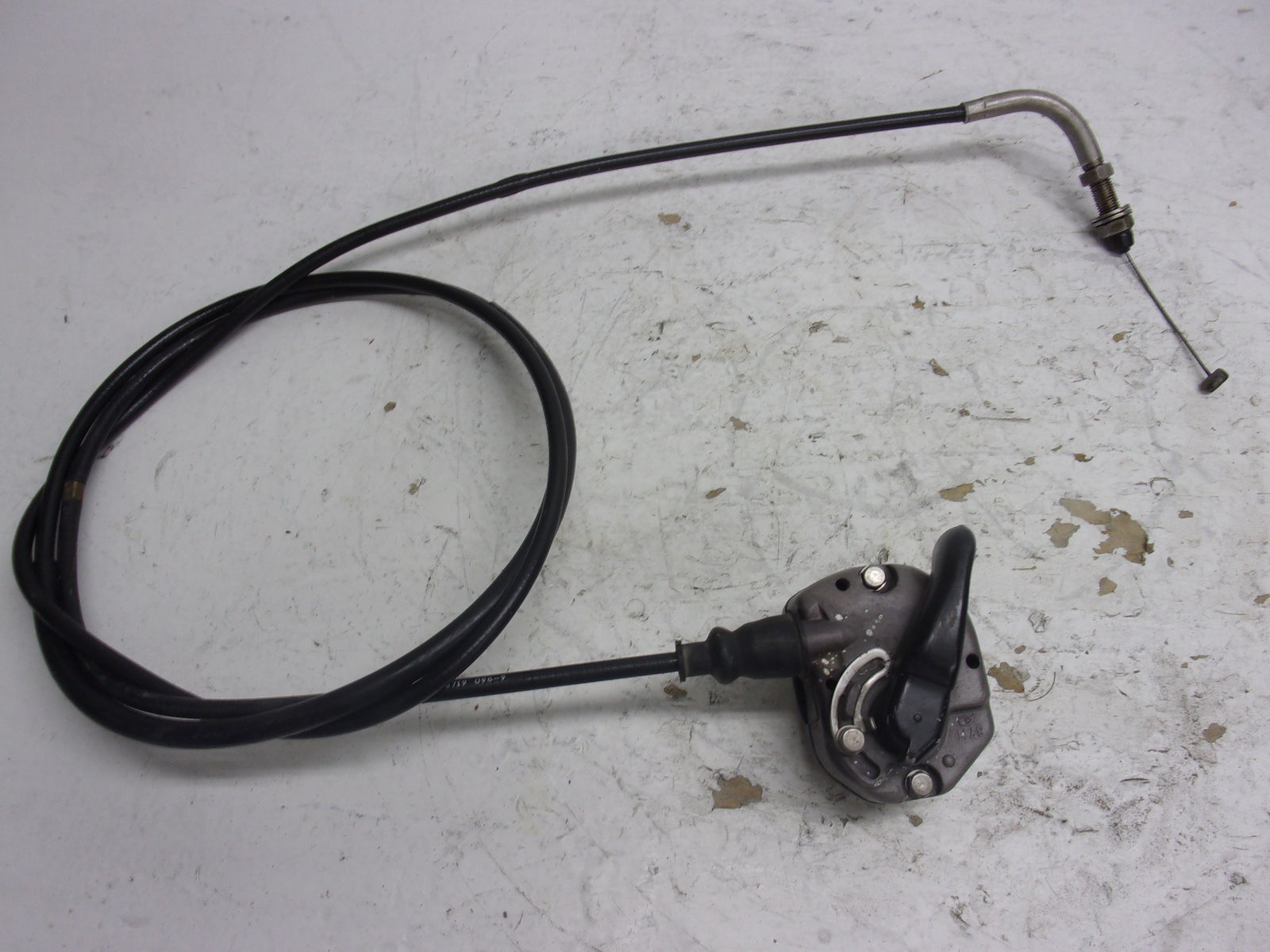 Kawasaki Jet Ski 1989-1990 TS OEM Throttle Lever & Cable Part# 39074-3711