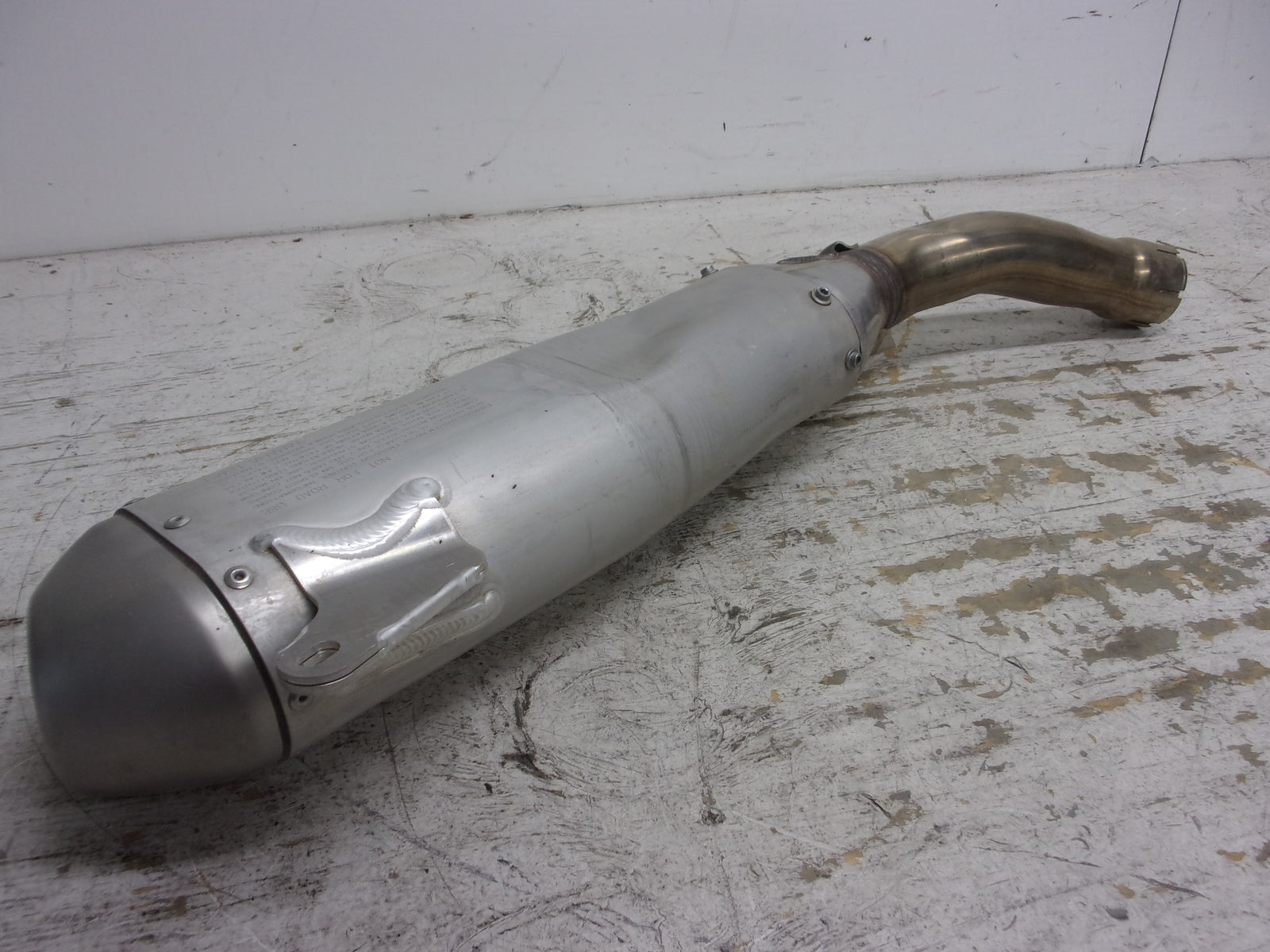 Yamaha Dirt Bike 2016 YZ250 OEM Exhaust Silencer / Pipe Part# 1SM-14750-90-00
