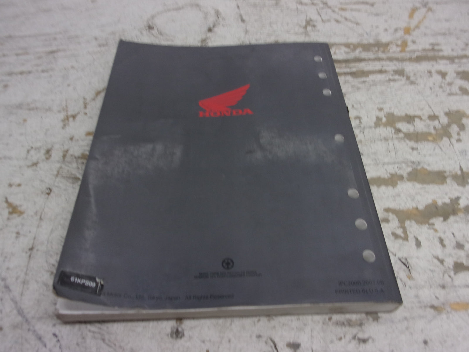 Honda Dirt Bike MX 2003-2014 CRF230R OEM Service Manual Part# 61KPS09