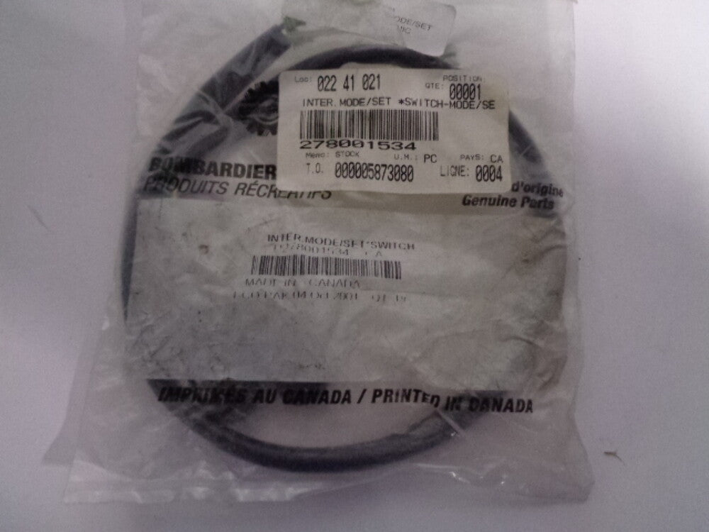 Sea Doo Bombardier 2000-2002 RX GTX Mode Set Switch Part# 278001534
