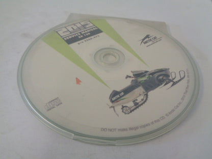 Arctic Cat Snowmobile 2015 ZR 120 Service Manual CD Disc Part# 2260-473