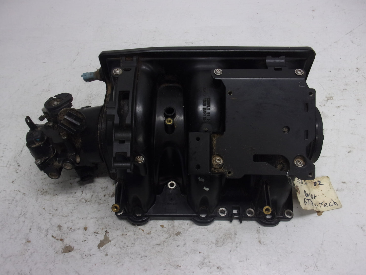Sea Doo Bombardier 2002 GTX 4-Tec OEM Intake Manifold + Throttle Body 290889020