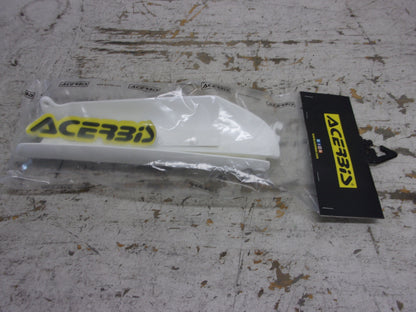 KTM Dirt Bike 2004-2012 SX 85 NEW Acerbis White Lower Fork Covers # 0016368.030