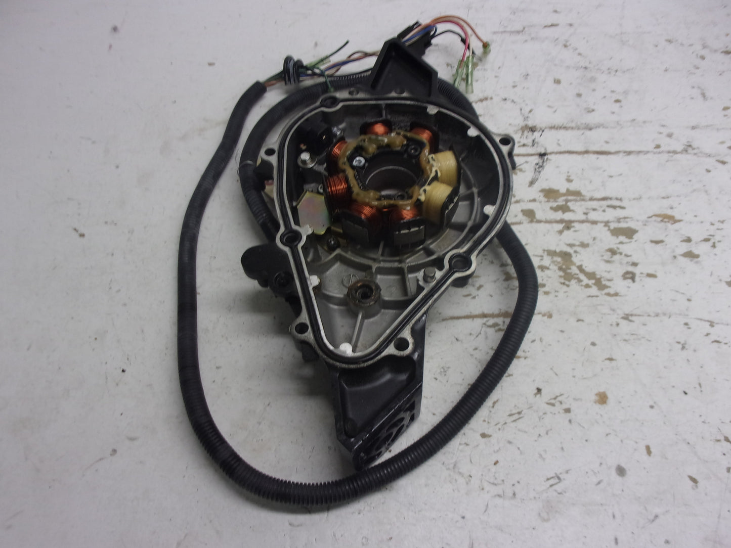Yamaha 1999-2000 GP XL 800 Oil Pump Stator + Flywheel Cover # 66E-81337-10-8P