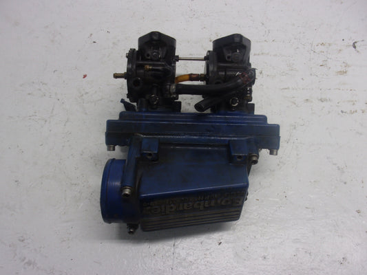 Sea Doo Bombardier 1990 GT OEM Carburetor Set + Flame Arrestor Part# 270500073