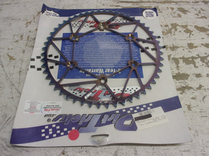 Honda Dirt Bike Dirt Tricks Zirconium Sprocket 52 Tooth Chromatic # CR-52-SE-C