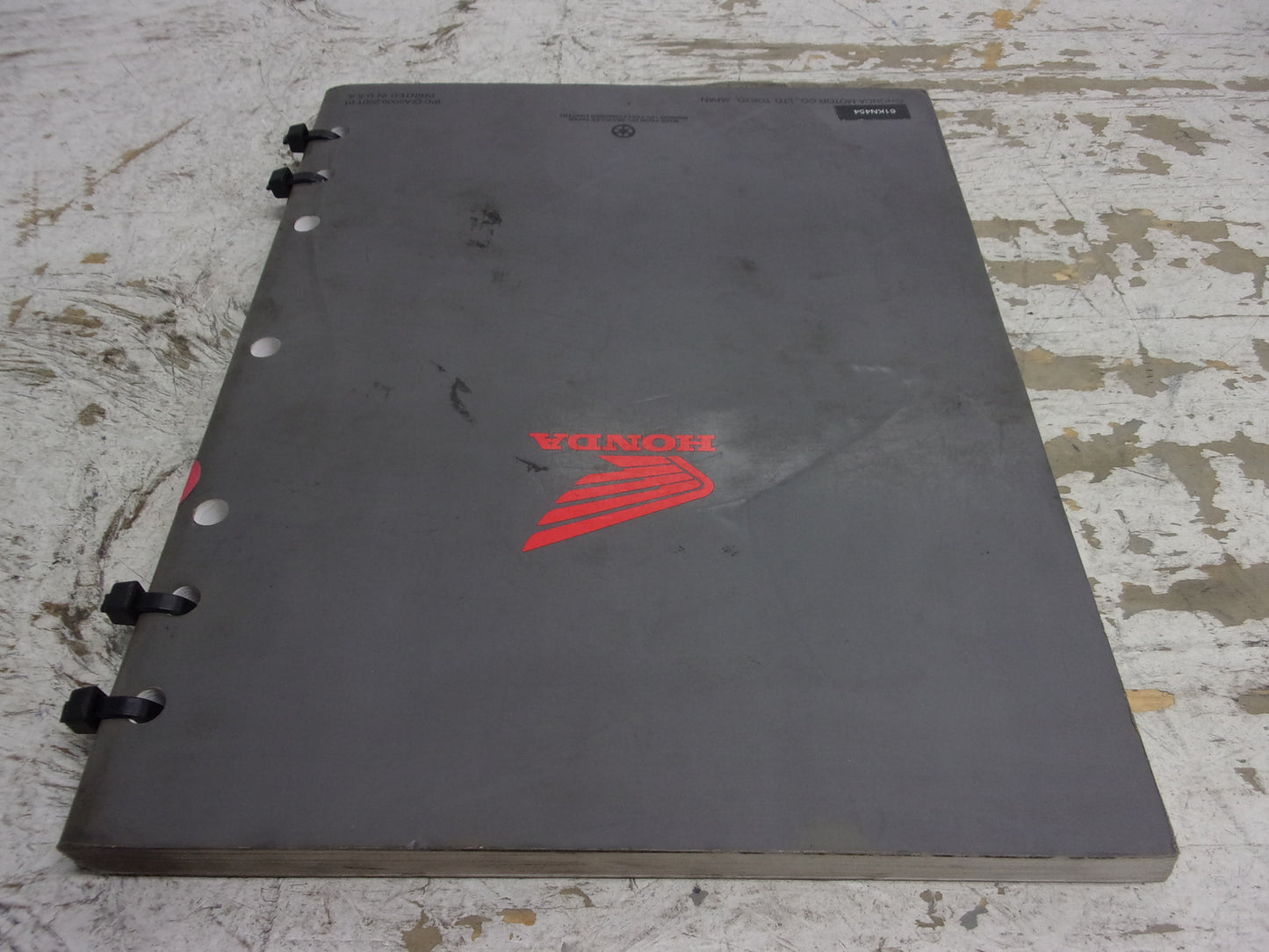 Honda Dirt Bike MX 1998-2003 XR80R XR100R OEM Service Manual Part# 61KN454