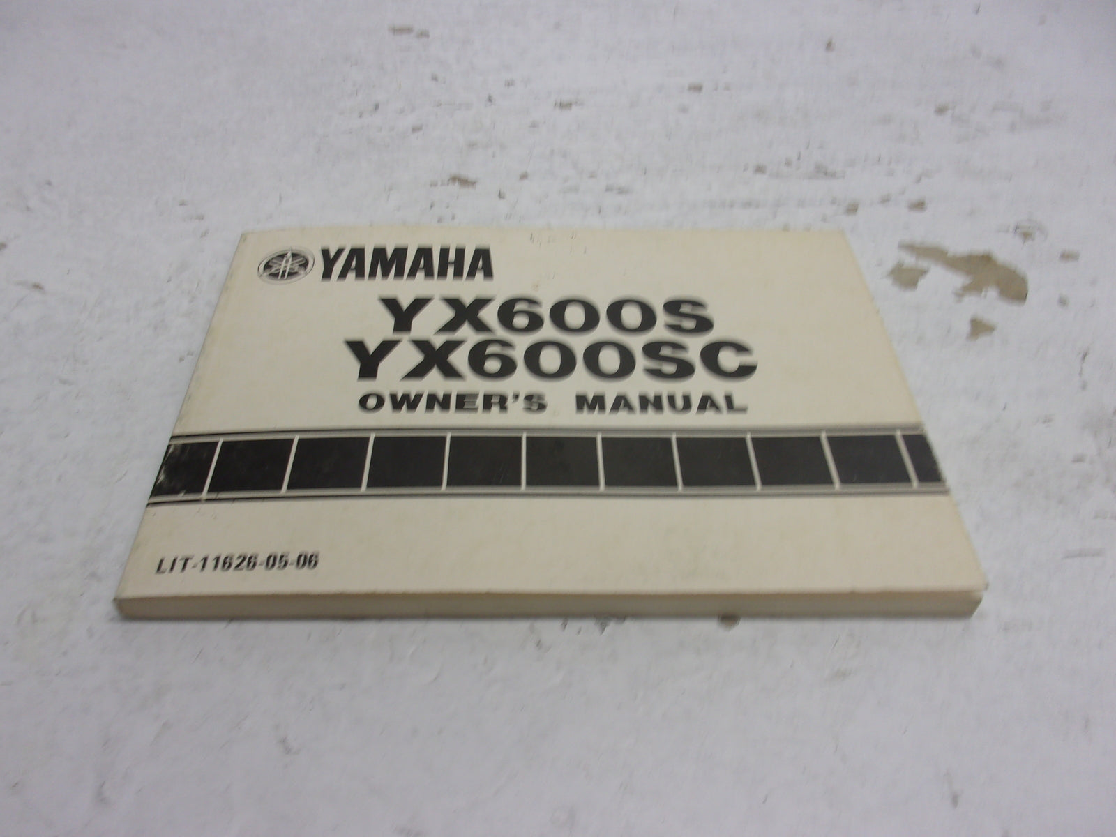 Yamaha Owners Manual 1986 YX600S YX600SC LIT-11626-05-06
