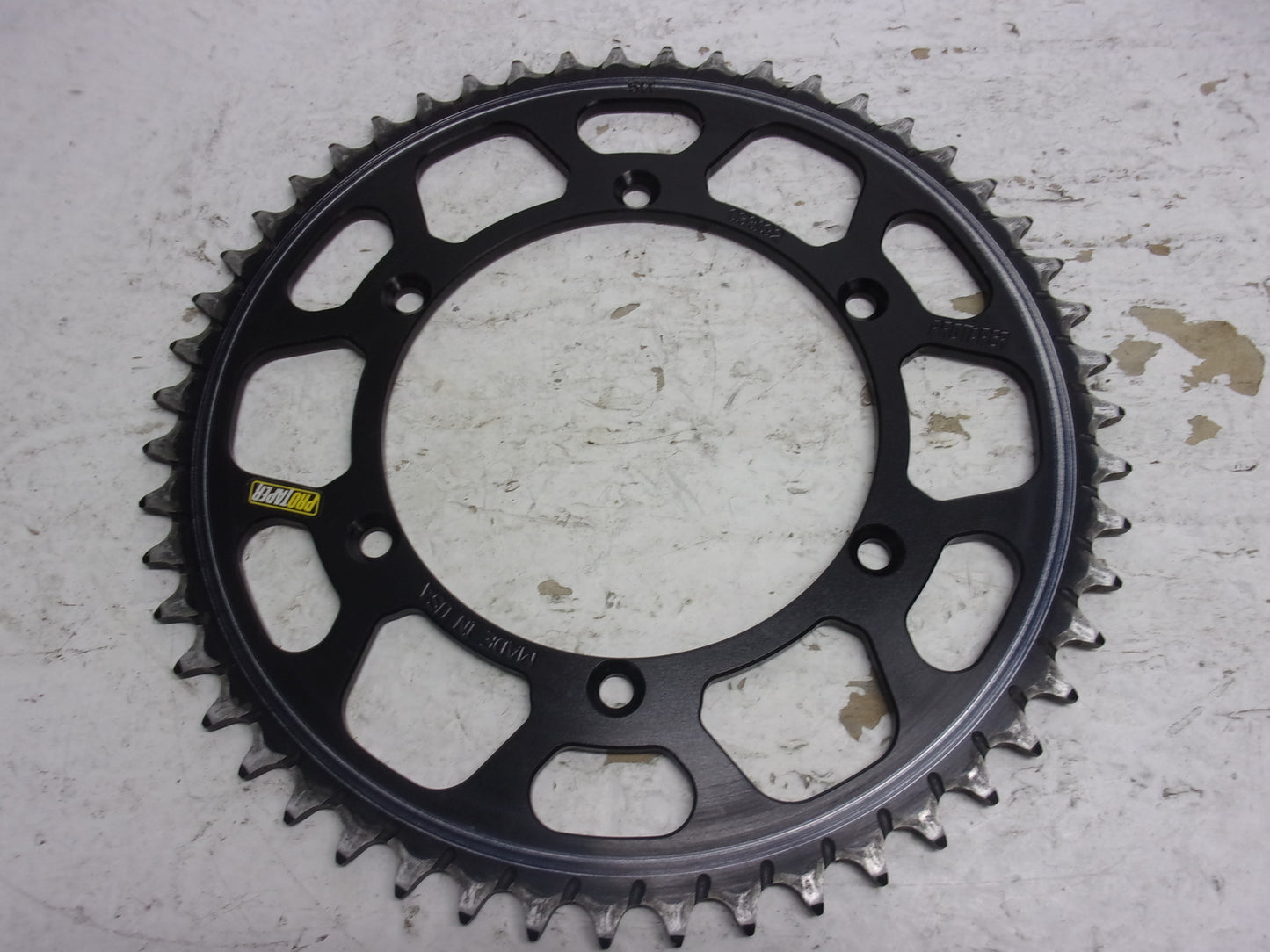 ProTaper Race Spec Aluminum Rear Sprocket, Black - 51T KX KDX KLX RMZ # 033192
