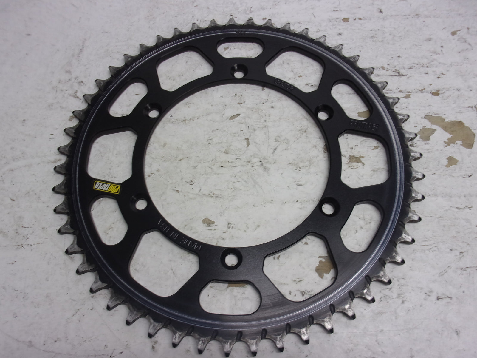 ProTaper Race Spec Aluminum Rear Sprocket, Black - 51T KX KDX KLX RMZ # 033192