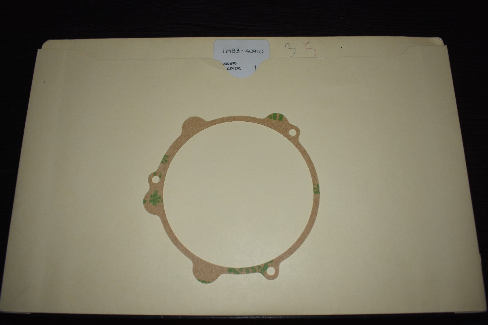 Suzuki  1980 to 82 PE250 / PE400 Magneto Cover Gasket 11483-40900