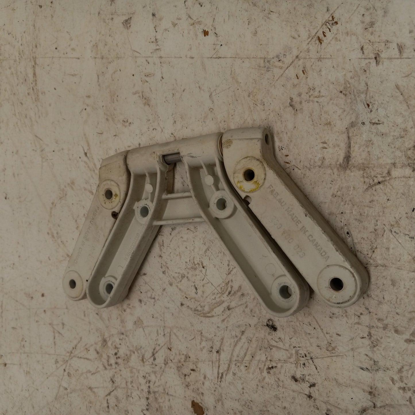 Sea Doo Bombardier 2000-2002 GTX XP LRV OEM White Hood Hinge Set Part 269700038