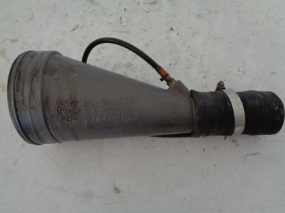 Sea Doo Bombardier 1993-1994 GTX XPI SPX XP OEM Exhaust Cone + Hose # 274000137