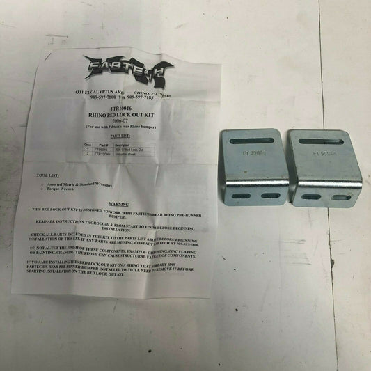 Fabtech Rhino Bed Lock Kit FT95046 FTR10046i Part# FTR10046 OEM NEW