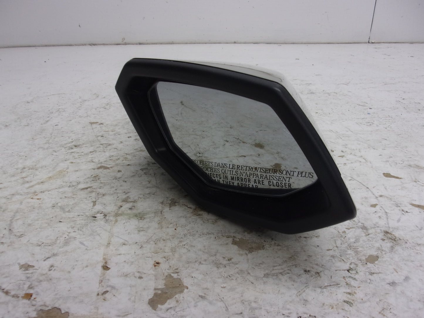 Yamaha 2019-2021 FX Cruiser HO OEM Black & White Right Mirror # F3X-U590E
