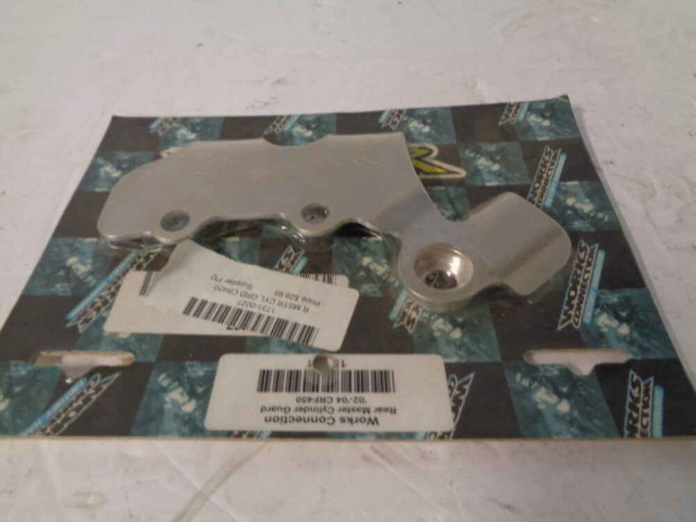 Honda Dirt Bike 2002-2004 CRF450 NEW Werks Rear Master Cylinder Guard 1731-0027