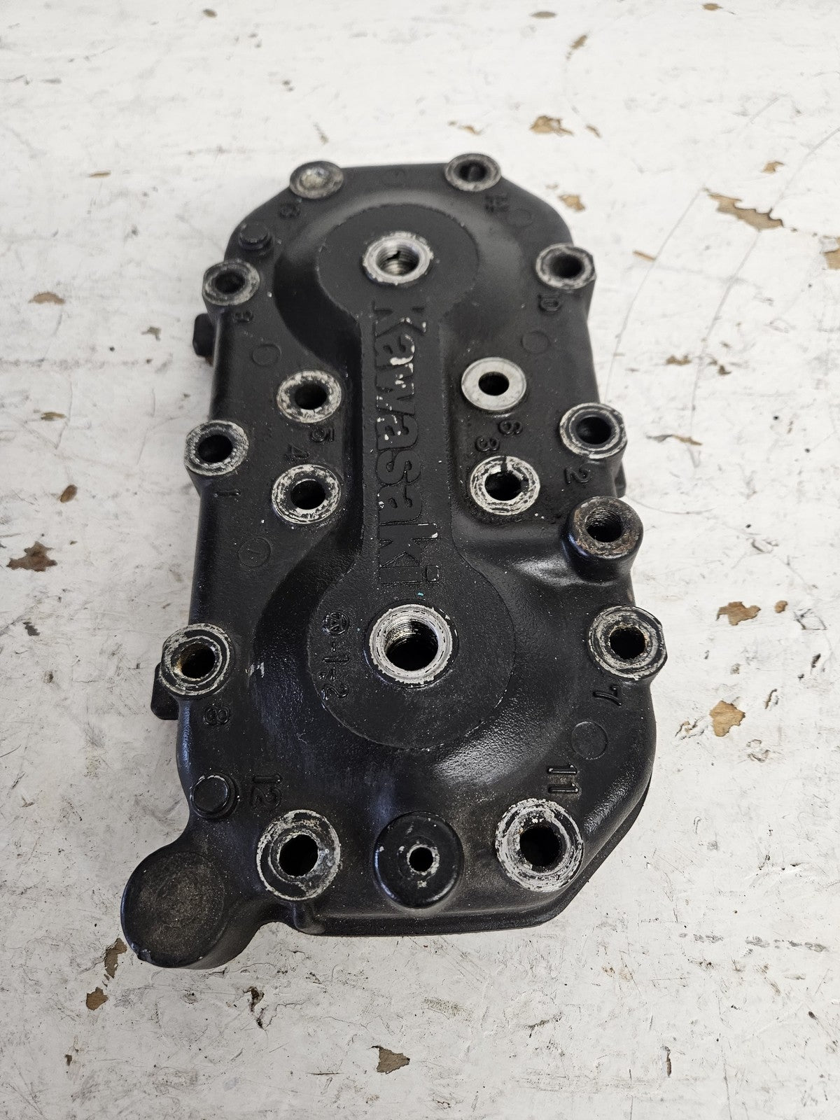 Kawasaki Jet Ski 1991-1995 650 Jet Mate X2 TS SC Black Cylinder Head 11001-3716