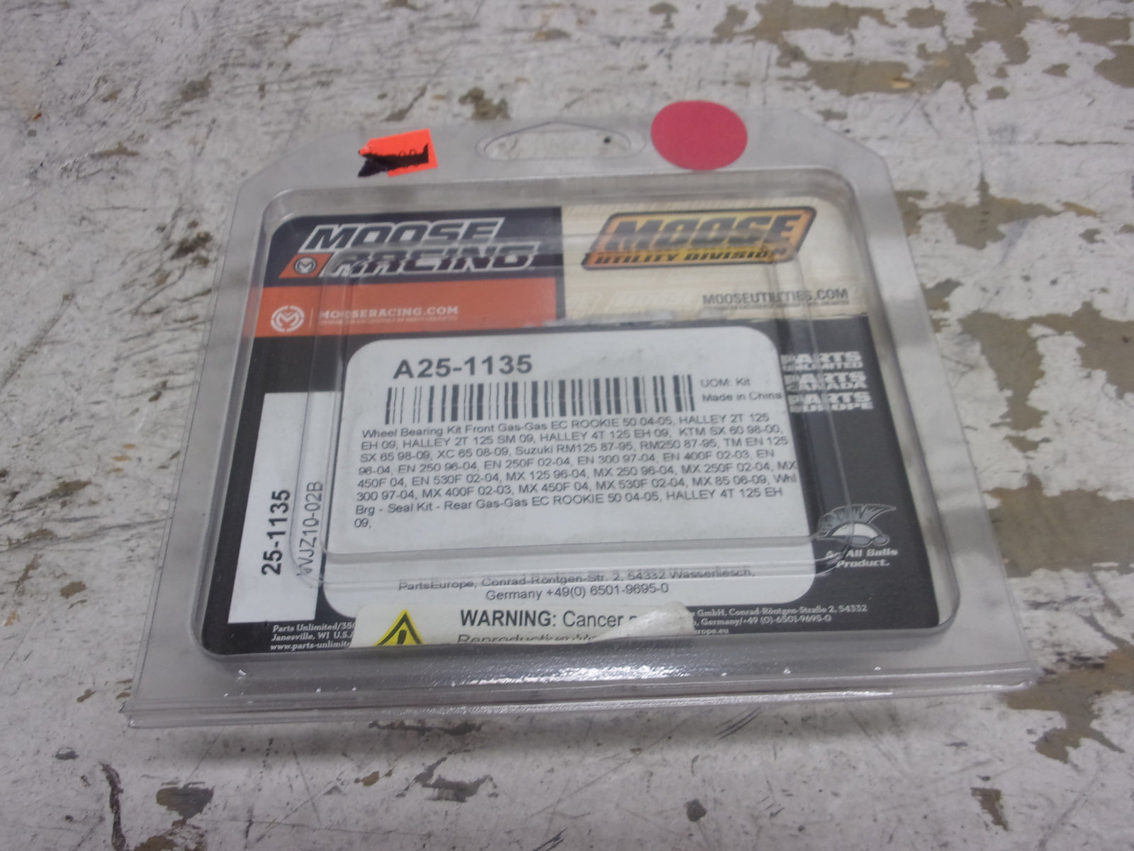 Dirt Bike Aftermarket Performance NEW Moose Wheel Bearing Kit Part# A25-1135