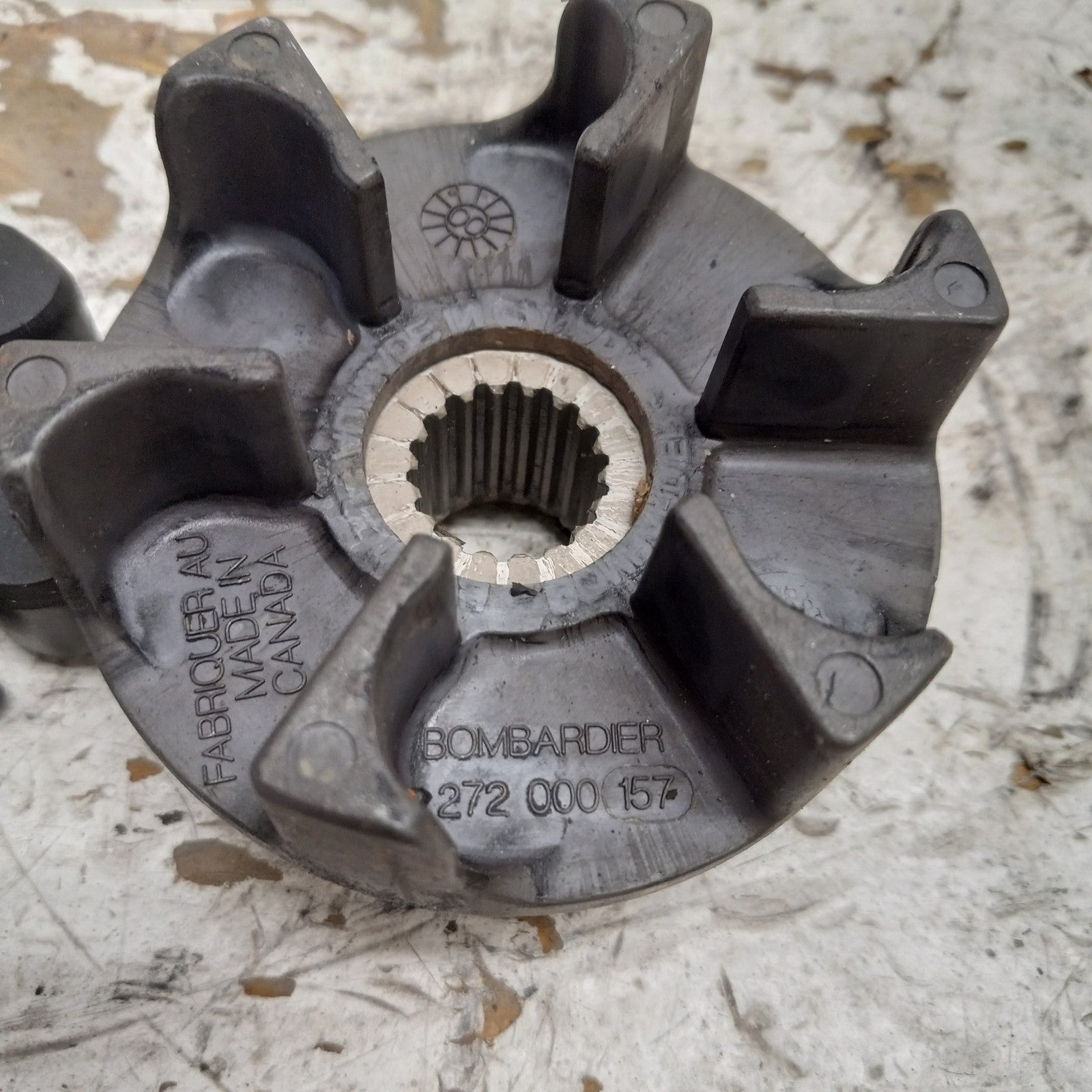Sea Doo Bombardier 1998-2007 XP 3D OEM Coupler + Adapter Assembly Part 272000158