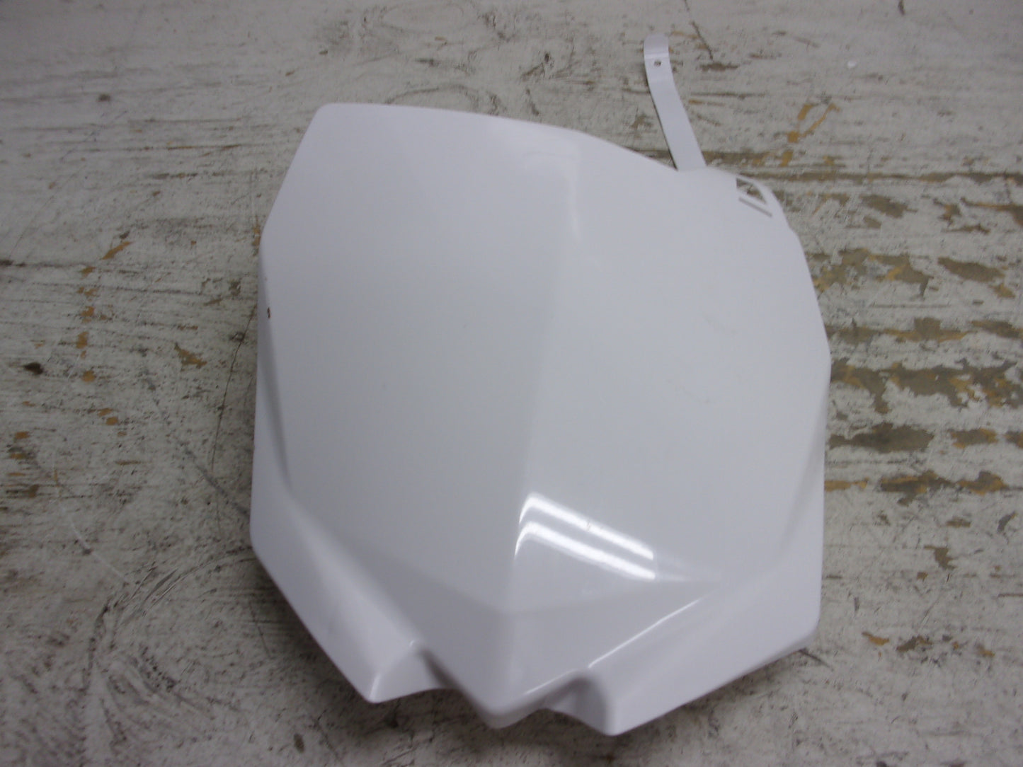 Yamaha Dirt Bike 2010-2022 YZ250/450 OEM White Number Plate # 17D-23485-50-00